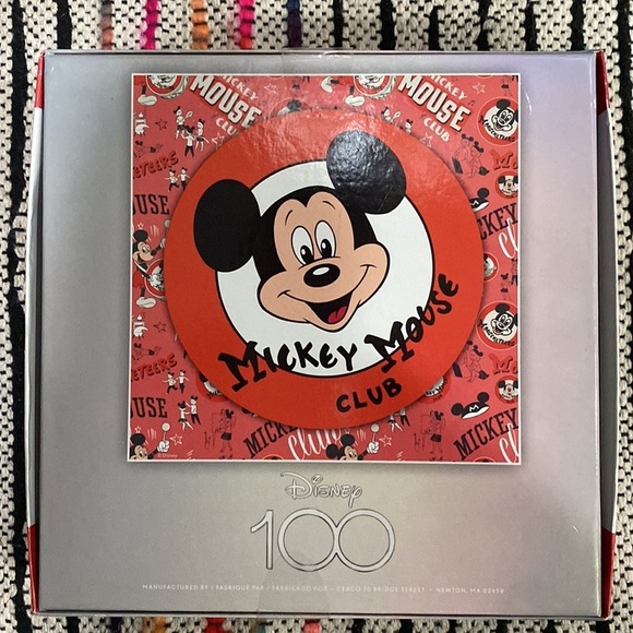 Mickey Mouse Club Jigsaw Puzzle 500 Piece 19x19 Disney 100 - Picture 2 of 3